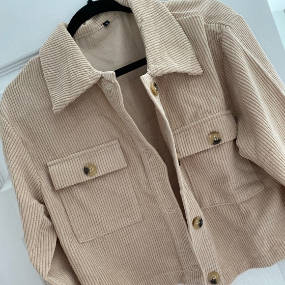 NWOT Corduroy Shacket - Picture 4 of 5